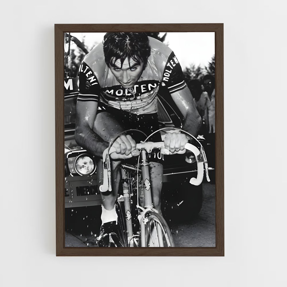Poster La Route du Vélo – affiche Cyclisme (vue 5)